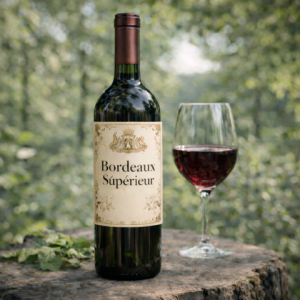 Bouteille de Bordeaux Supérieur (75cl)